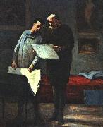 Honore  Daumier Advice to a Young Artist china oil painting reproduction